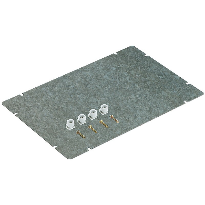 1 pcs - Gunther Spelsberg GMS Series Mounting Plate for Use with Distribution Box, 160 x 260 x 2mm