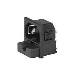 1 pcs : 6255.5530 - AC Power Entry Modules Appliance Inlet 65C W.2P.