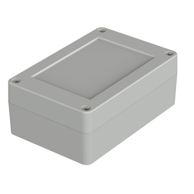 1 pcs - Bopla Euromas X Series Light Grey ABS Enclosure, IP66, IP68, IK07, Light Grey Lid, 105 x 70 x 40mm