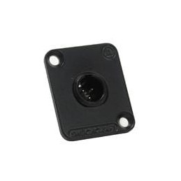 1 pcs : EHT6MPKG - XLR Connectors EH MINI XLR 6P M PKG