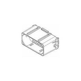 1 pcs : 15317380 - Automotive Connectors 40P M BLK CONN BASE GT 180/280SERIES