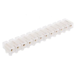 5 pcs - RS PRO Non-Fused Terminal Block, 12-Way, 10 - 57A, 8 AWG Wire, Screw Down Termination
