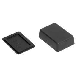 1 pcs - RS PRO Black ABS Enclosure, IP53, 45.65 x 15.55 x 31.45mm