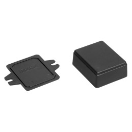 1 pcs - RS PRO Black ABS Enclosure, IP54, Flanged, 59.8 x 40.4 x 20.8mm