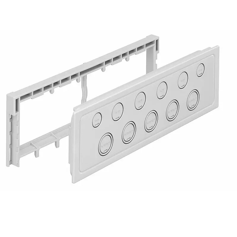 1 pcs - Gunther Spelsberg AK3 Series Flange for Use with Small Distribution Boards, 79.9 x 266.2 x 40mm