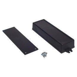 1 pcs - RS PRO Black ABS Enclosure, IP54, 155 x 49 x 27mm