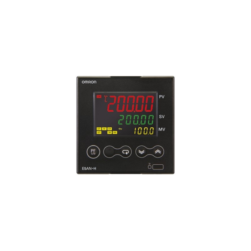 1 pcs - Omron E5AN PID Temperature Controller, 96 x 96mm, 1 Output Relay, 100 - 240 V ac Supply Voltage