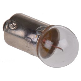 10 pcs - RS PRO BA9s Indicator Light, Clear, 6.5 V, 300 mA, 4000h