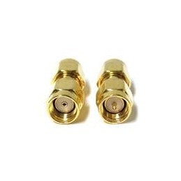 1 pcs : ADP-SMAM-SMAMRP - RF Adapters - In Series Adapter SMA Male to SMA Male revers polarity