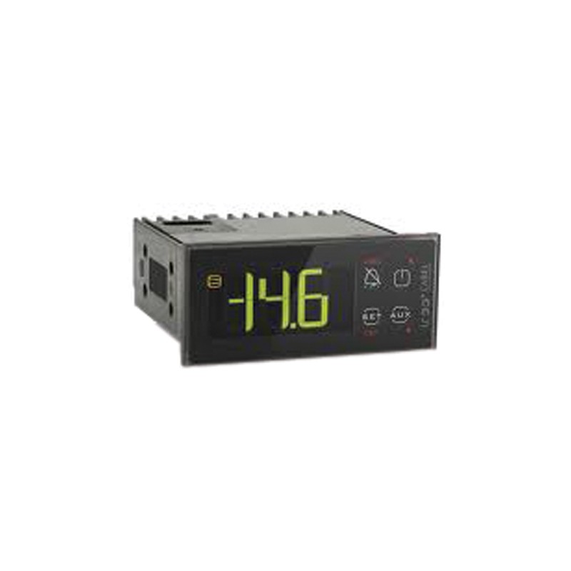 1 pcs - Carel IR33+ On/Off Temperature Controller, 76.2 x 34.7mm, 230 V ac Supply Voltage