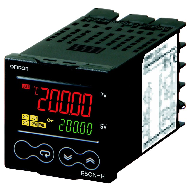 1 pcs - Omron E5CN Panel Mount Controller, 48 x 48 x 78mm 2 dedicated Input, 3 dedicated Output Current, 24 V Supply Voltage
