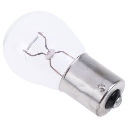 10 pcs - Osram BA15s Automotive Incandescent Lamp, Clear, 12 V
