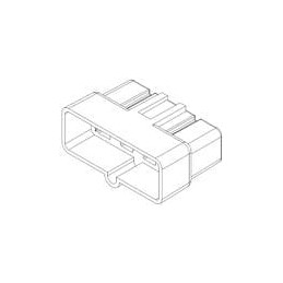 1 pcs : 02965972 - Automotive Connectors 8P M NTRL CONNECTOR 56 SERIES