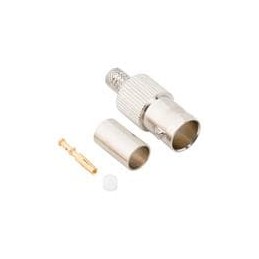 1 pcs : 031-70543-12G - RF Connectors / Coaxial Connectors BNC Str8t Crimp Jack for Belden 4505R Cb