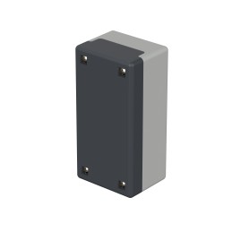 1 pcs - Bopla Element / Universal Series Graphite Grey, Light Grey Polystyrene General Purpose Enclosure, IP40, Light Grey /