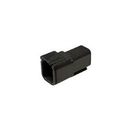 1 pcs : DTM04-6P-EE04 - Automotive Connectors 6P DTM RECP ASM HIGH TEMP, BLACK