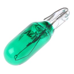 10 pcs - RS PRO Wedge Indicator Light, Green, 12 V, 100 mA, 6000h