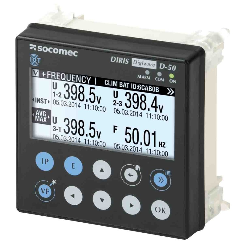 1 pcs - Socomec Digital Panel Multi-Function Meter