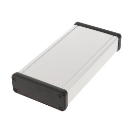1 pcs - Hammond 1455 Clear Anodised Aluminium Enclosure, 160 x 78 x 27mm