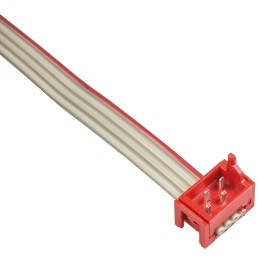 5 pcs - TE Connectivity MICRO-MATCH Series Ribbon Cable Assembly, 250mm Length, Micro-MaTch IDC to Micro-MaTch IDC