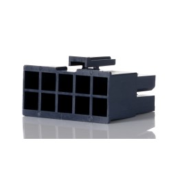 5 pcs - Molex, Mega-Fit Male Connector Housing, 5.7mm Pitch, 10 Way, 2 Row