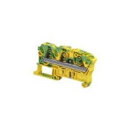 1 pcs : ZK6-PE-3P - DIN Rail Terminal Blocks Aut SNK PI-Spring