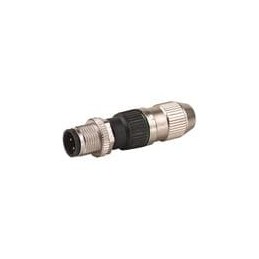 1 pcs : 7000-12461-0000000 - DIN Connectors MOSA M12 MALE 0 FIELD-WIREABLE (IDC), 3-pol. 0.25...0.5mm