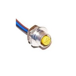1 pcs : R4C08F004 - Specialised Cables 4 Position Female Panel Mount Receptacle to wire leads - 4 Ft