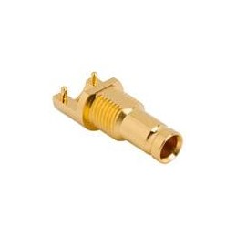 1 pcs : 282123-75 - RF Connectors / Coaxial Connectors 1.0/2.3StrghtPCBJack Bullkhead 75 Ohm