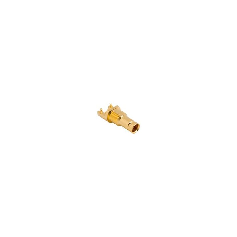 1 pcs : 282123-75 - RF Connectors / Coaxial Connectors 1.0/2.3StrghtPCBJack Bullkhead 75 Ohm