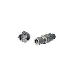 1 pcs : 8P1P00617BGL521 - Circular Push Pull Connectors 1P 6P male SLDR cup cbl kit-GRY 4.0-5.0