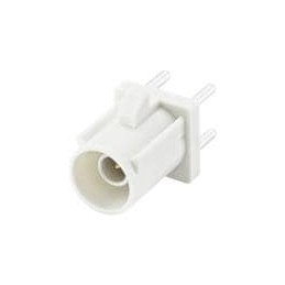 1 pcs : 59S10H-400T5-B - RF Connectors / Coaxial Connectors PlugPCBoardSolderPns Straight B White