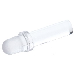 10 pcs - PLP1-375 Bivar, Panel Mount LED Light Pipe, Clear Dome Lens