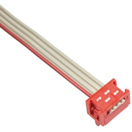 200 pcs - TE Connectivity MICRO-MATCH Series Ribbon Cable Assembly, 250mm Length, Micro-MaTch IDC to Micro-MaTch IDC