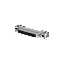 1 pcs : DH60A-37P - I/O Connectors 37P R/A RCPT ONE TOUCH LOCK