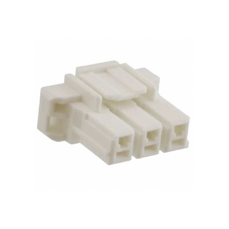 5 pcs - TE Connectivity, Power Key Male Connector Housing, 5mm Pitch, 2 Way, 1 Row