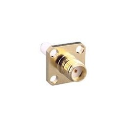 1 pcs : CONSMA016-15-G - RF Connectors / Coaxial Connectors SMA ST JCK-RCP 4HF SDR EXTND