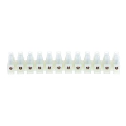 5 pcs - RS PRO Non-Fused Terminal Block, 12-Way, 32A, 2.5 mm² Wire, Screw Down Termination