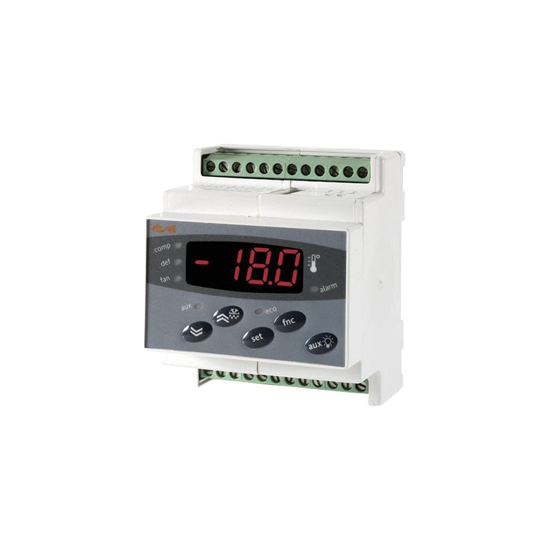 1 pcs - Eliwell DR 983 On/Off Temperature Controller, 70 x 85mm, 230 V ac Supply Voltage