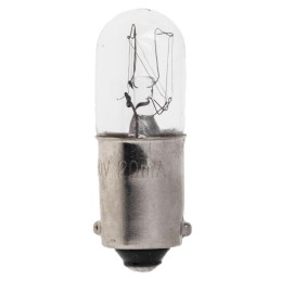 10 pcs - RS PRO BA9s Indicator Light, Clear, 130 V, 20 mA, 3000h