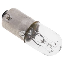 10 pcs - RS PRO BA9s Indicator Light, Clear, 130 V, 20 mA, 3000h