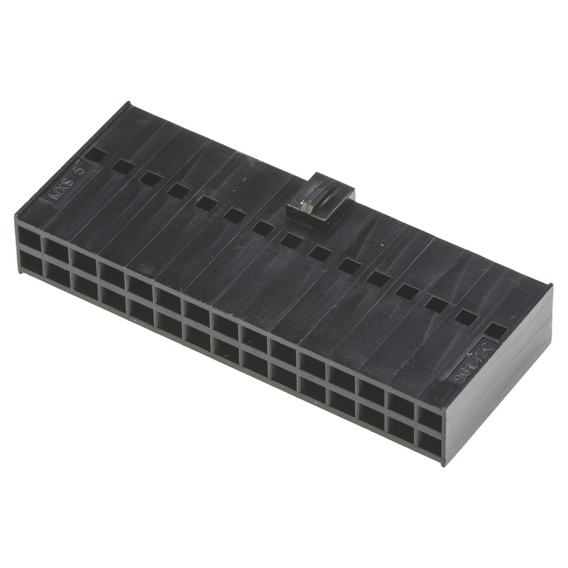 200 pcs - Molex, C-Grid III Female Connector Housing, 2.54mm Pitch, 30 Way, 2 Row