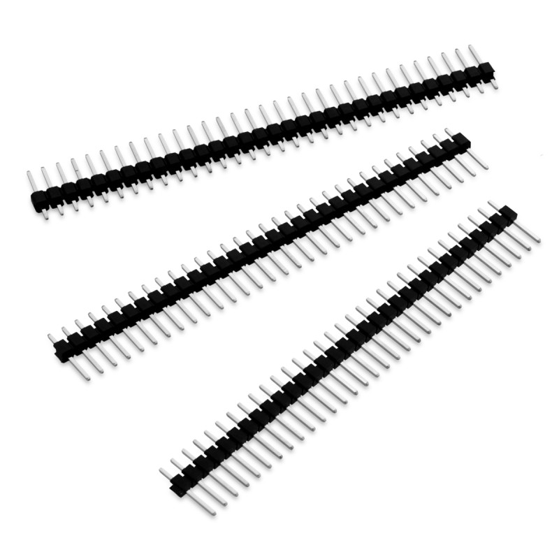 5 pcs - Wurth Elektronik WR-PHD Series Straight Through Hole Pin Header, 18 Contact(s), 2.54mm Pitch, 1 Row(s), Unshrouded