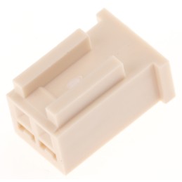 5 pcs - Molex Female Connector Housing, 2.5mm Pitch, 2 Way, 1 Row