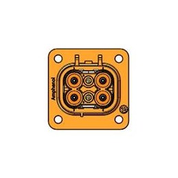 1 pcs : ELR4A04 - Automotive Connectors Receptacle 4 Pole 10.0mm Key A