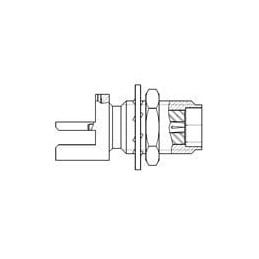 1 pcs : 142-0711-851 - RF Connectors / Coaxial Connectors SMA JACK ASSMBLY END LAUNCH BULKHEAD