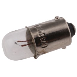 10 pcs - RS PRO BA9s Indicator Light, Clear, 6 V, 330 mA, 15000h