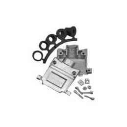 1 pcs : 17E-1657-09 - D-Sub Backshells 9P METAL 2 PIECE BACKSHELL