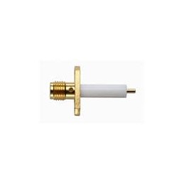 1 pcs : 72961 - RF Connectors / Coaxial Connectors SMA JACK PANEL RECEPTACLE (2 HOLE)