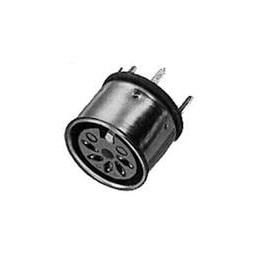 1 pcs : 57NC5FX - DIN Connectors PC BOARD DIN RECEPT